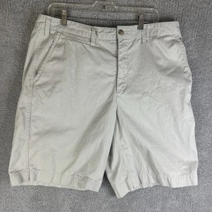 Pantalones Cortos Polo Ralph Lauren Para Hombre 35 Chino Caqui Beige Preppy Mancha Universitaria - Imagen 1 de 11