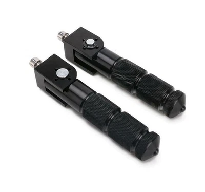 Motorrad-Fußrasten CNC Aluminium, 90 ° klappbar, hintere Pedale, Fußrastenteile - Bild 1 von 4