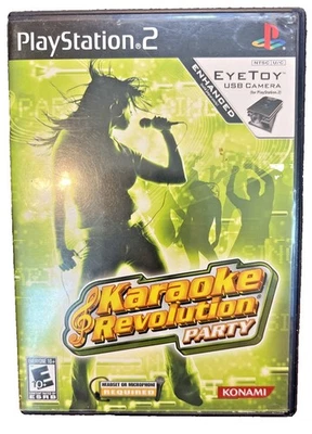 Karaoke Revolution Party PS2 Game Manual & Original Case - Image 1 of 4
