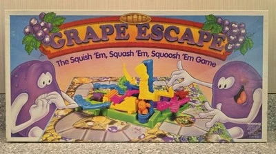 The Grape Escape Board Game Squish Squash Squoosh 00469 1992 PB No Instructions - Image 1 of 4