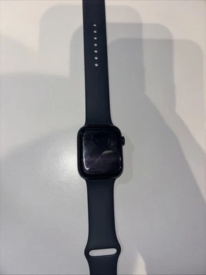 Apple Watch Series 7 45mm Black Case Stainless Steel (MKN53LL/A) - Image 1 of 3