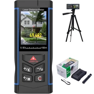 330ft Laser Distance Measuring Tool with Camera, Long Range Laser Meters with... - Picture 1 of 7