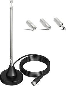 DAB Antenne Zimmerantenne,75 Ohm UKW Antenne,DAB UKW Radioantenne Digitale Te... - Bild 1 von 7