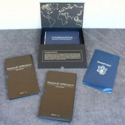 Language method FRENCH Learning Course Pimsleur Gold APPROACH 8 CD learn OUI XS - Image 1 of 4