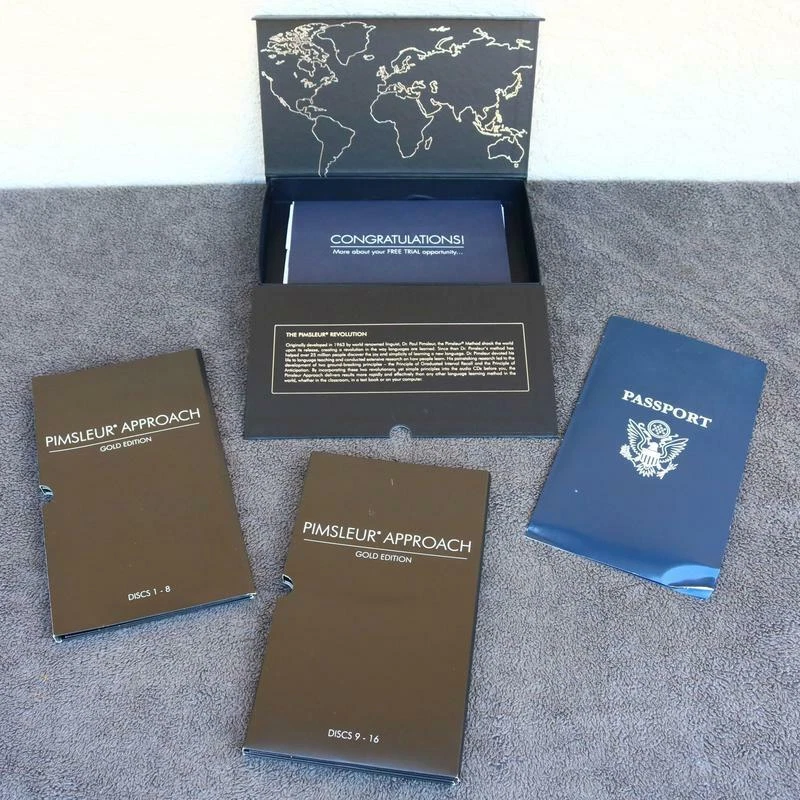 Language method FRENCH Learning Course Pimsleur Gold APPROACH 8 CD learn OUI XS - Image 1 of 4