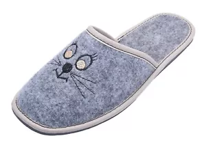 Felt slippers felt slippers women felt slippers leather slippers slippers - Picture 1 of 2