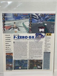 F-zero Gx video game review magazine article print ad wall art ephemera - Picture 1 of 8