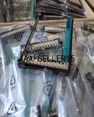 NEW 651687-001 651699-001 2.5" SFF HDD Tray Caddy G8 Gen8 G9 DL380p W/ screws - Image 1 of 2