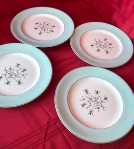 Vintage Johnson Brothers Fine Bone China Teller 9" 4er Set - Bild 1 von 5