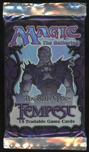 1997 MTG Magic the Gathering Tempest Booster Packs Factor Sealed - Picture 1 of 2