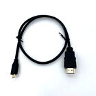 HDMI Cable Cord for SONY HDR-PJ810 HDR-PJ820 SLT-A58 NEX-3N ALPHA A9 2'