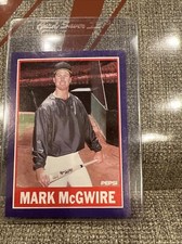 1989 PEPSI MARK MCGWIRE MARK MCGWIRE OAKLAND ATHLETICS 🔥 05/04
