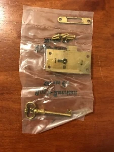 Solid Brass Large Surface Mounted Lock with Key S-2G - Picture 1 of 6