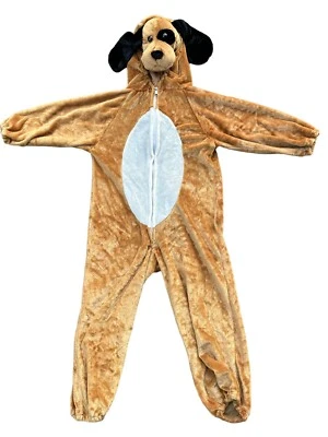 Brown Puppy Dog Costume Sears 2010 Toddler 47” Ages 2 & Up One Piece Halloween - Image 1 of 4