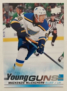 2019-20 Upper Deck - Young Guns #212 Mackenzie MacEachern (RC) St. Louis Blues - Picture 1 of 2