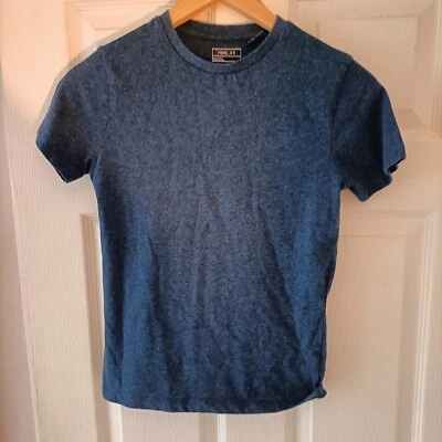 Next Boys Age 10 Years Blue Plain T-shirt - Image 1 of 4