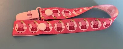 Peppa Pig Pacifier Clip - Image 1 of 2