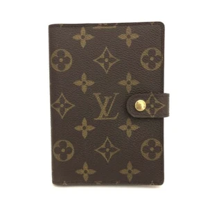 Cubierta para cuaderno Louis Vuitton monograma agenda PM marrón/6BF1007 - Imagen 1 de 8