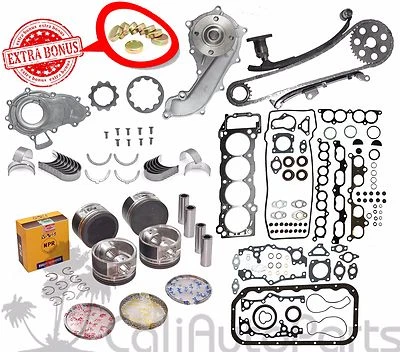 95-04 TOYOTA TACOMA 2.4L 2RZFE DOHC BRAND NEW OVERHAUL MASTER ENGINE REBUILD KIT - Image 1 of 4
