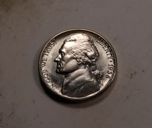 1938-S Jefferson Nickel * Gem BU casi pasos completos * XN740 - Imagen 1 de 2
