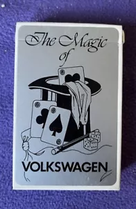Deck Of Playing Cards ‘The Magic Of Volkswagen’ New Sealed - Picture 1 of 3