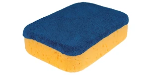 Microfiber Polishing Sponge - Dual Surface Sponge and Microfiber Pad - Picture 1 of 7