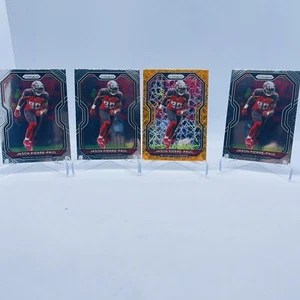 2020 Panini Prizm  Jason Pierre-Paul Orange Lazer Buccaneers - #261 Lo T (4) - Picture 1 of 2