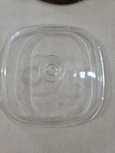 Pyrex Corning A-12-C Replacement Lid 10 1/4 Inch Square Dome Clear Glass - Picture 1 of 3