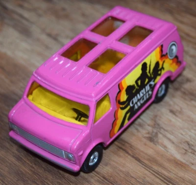 Vintage Die Cast Corgi Chevrolet Van Charlies Angels Angel Car Toy Retro - Image 1 of 4
