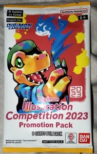 Digimon Illustration Competition Pack 2023 - Digimon Promo Cards (D-PR) - Sealed - Bild 1 von 2