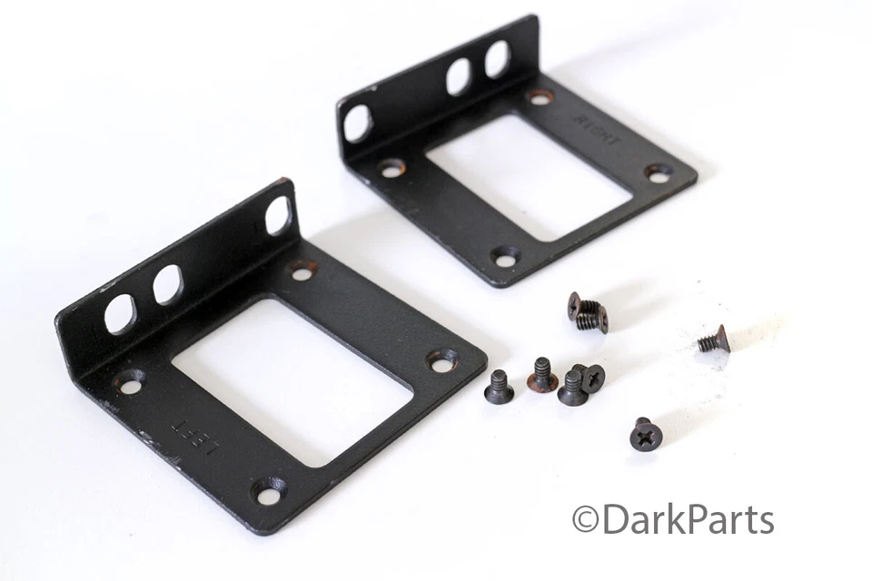 Foundry Networks Fastiron Edge X424 X448 Rackmount Brackets & Screws 10876-101 - Image 1 of 1
