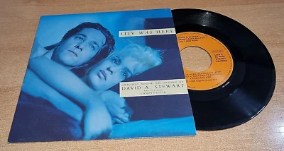 DAVID A STEWART CANDY DULFER Lily was here 7" SPAIN SINGLE VINYL EURYTHMICS - Image 1 of 4