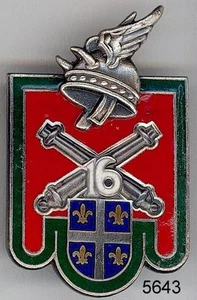 5643 - ARTILLERIE . 16e R.A - Picture 1 of 2