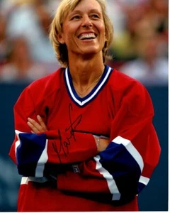 MARTINA NAVRATILOVA signed autographed 8x10 TENNIS photo - Picture 1 of 1