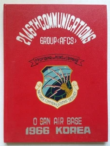 1966 OSAN AIR BASE, KOREA, US AIR FORCE 2146TH COMMUNICATIONS GROUP YEARBOOK - Picture 1 of 5