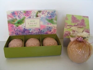 VINTAGE 2 GESCHENKBOXEN AVON FLIEDER PARFÜMIERTE SEIFEN 6 KUCHEN SCHÖNES GESCHENK - Bild 1 von 6