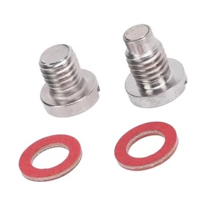 Lower Unit Drain Plug Screw Kit Stainless Steel 90340-08002 For Yamaha Outboard - Picture 1 of 9