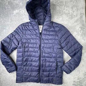 Gap Kids Boys Lightweight Puffer Jacket size XXL Navy Blue PURE Water Resistant - Picture 1 of 13