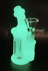 5 Inch MINI GLOW IN THE DARK Unbreakable Silicone Bong Detachable Water Pipe