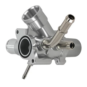 Aluminum Thermostat Housing For Ford Lincoln 3.5L 3.7L 2011-2020 AT4Z-8A586-C - Picture 1 of 12