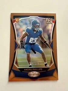 2024 Panini Certified Andru Phillips #153 Rookie Bronze Mirror /275 RC - Bild 1 von 3