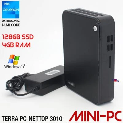 Computer Terra PC-Mini Terra PC-Nettop 3010 1009386 4GB RAM 120GB SSD RS-232 - Image 1 of 4