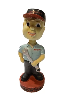 Vintage Snap-On Tools Bobblehead Figure - I Use The Best - 7" tall - Picture 1 of 10