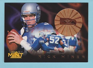 1996 Pinnacle Mint Rick Mirer Seattle Seahawks #14 (KCR) - Picture 1 of 1