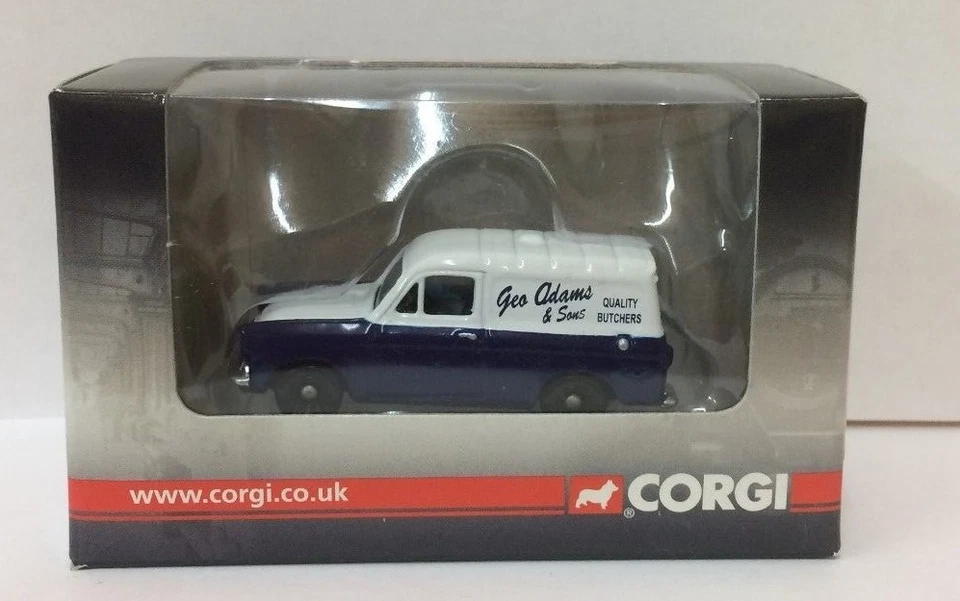 Corgi Ford Anglia Trackside Van Geo Adams DG207008 1 76