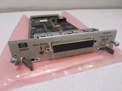 HP J2092A 16 Channel RS-232C Direct Connect MUX board J2092-60001 - Image 1 of 4