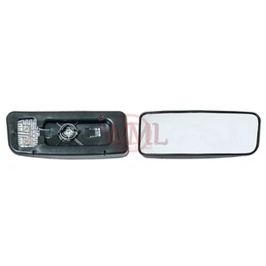 MERCEDES SPRINTER 2012->2019 LOWER BLIND SPOT MIRROR GLASS, HEATED & BASE,RIGHT - Picture 1 of 4