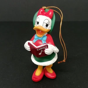 Disney Hallmark Keepsake Daisy Duck Christmas Caroler Hanging Decoration Unboxed - Picture 1 of 13