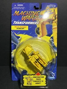Transformers MACHINE WARS HUBCAP Heroic Autobot NEW Sealed on Card 1996 Hasbro - Picture 1 of 5