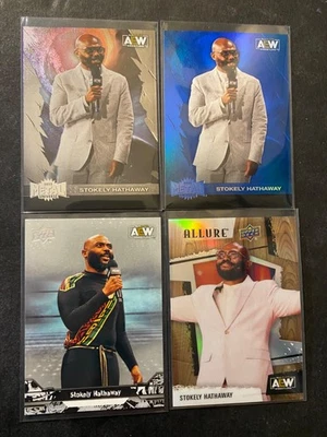 Stokely Hathaway - 4 Wrestling Card Package Deal - Image 1 of 2